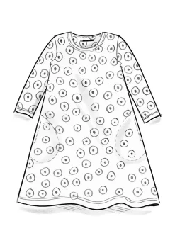 Gudrun Sjödén Kleider>Jerseykleid „Nicole“ aus Bio-Baumwolle/Modal Schwarz