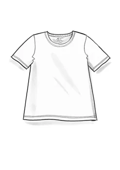 Gudrun Sjödén Pullover & Shirts>Jerseyshirt „Tyra“ aus Bio-Baumwolle/Modal Dunkelpetrol