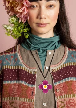 Gudrun Sjödén Accessoires|Schmuck>Kettenanhänger „Ulla“ aus Silber Cerise