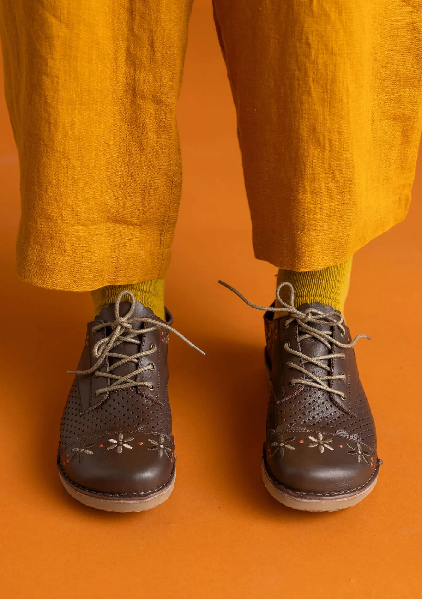 Gudrun Sjödén Schuhe>Schuhe „Freja“ aus Nappaleder Maulbeere