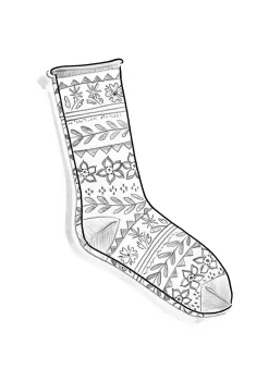 Gudrun Sjödén Accessoires>Socken „Twinkle“ aus Wollfrottee Ungebleicht